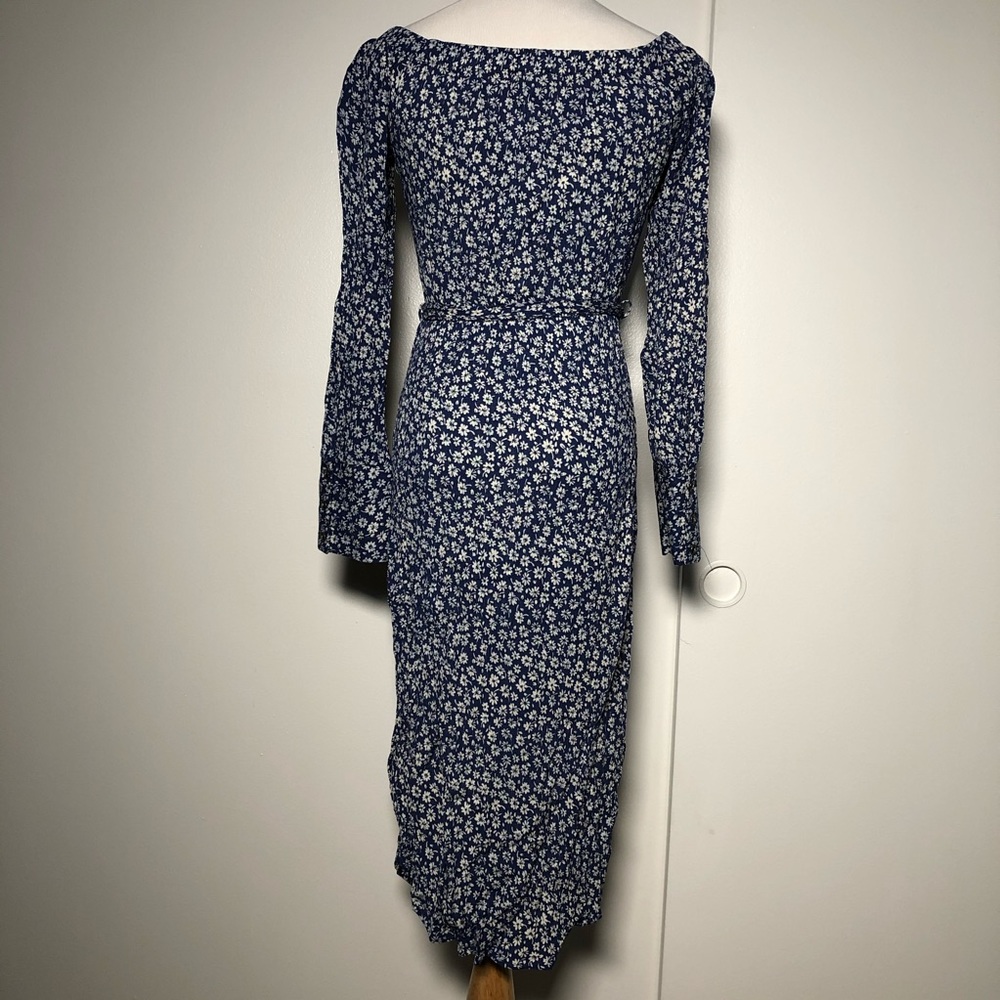 *SOLD* Flowy XS floral print long-sleeved summer - Picture 5 of 13